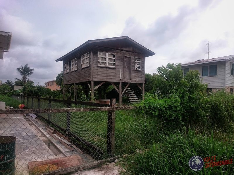 Construccion en pilares casas Georgetown Guyana