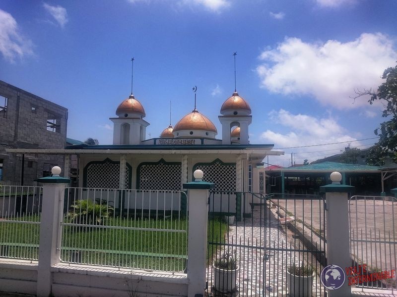 Mezquita de Georgetown por fuera Guyana