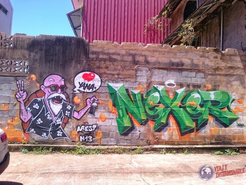 Graffiti en Cayenne Guayana Francesa