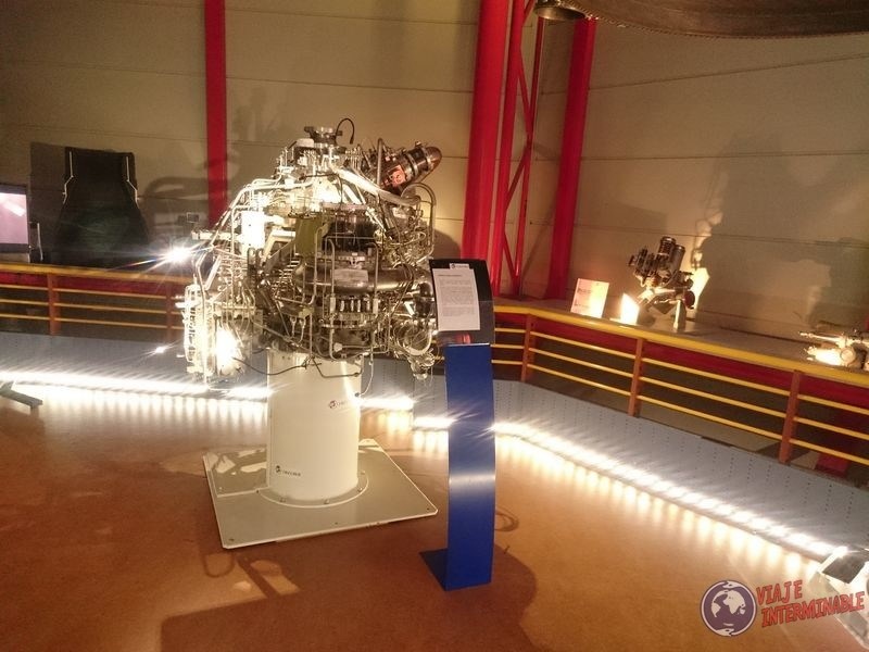Motor nave espacial guayana francesa