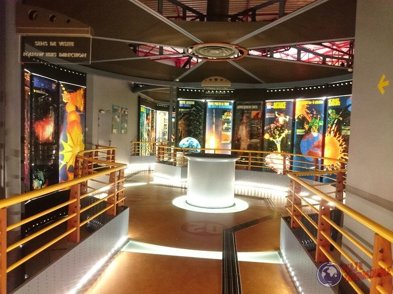 Museo por dentro Centro espacial Kourou Guayana Francesa