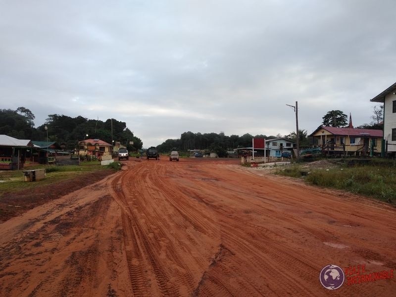 La ruta de Mabura Guyana