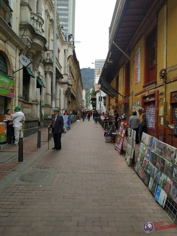 Calle bohemia libros y discos Bogota Colombia