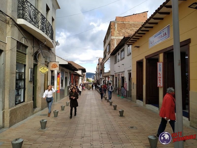 Calles de Zipaquira Colombia