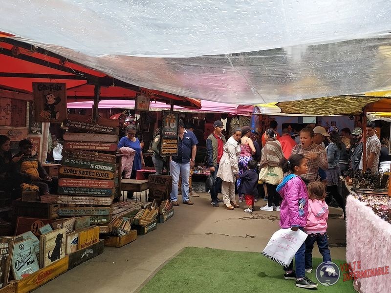 Feria de pulgas en Bogotá