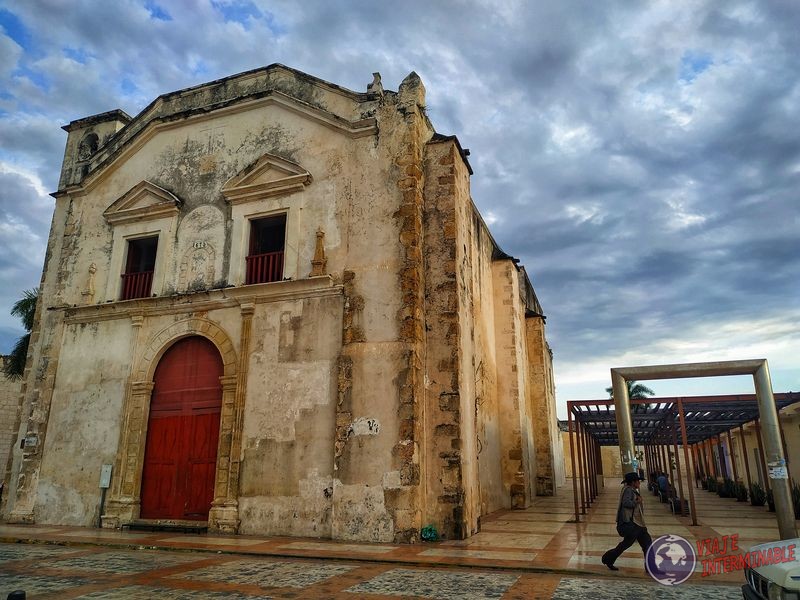 Iglesia antigua Campeche Mexico