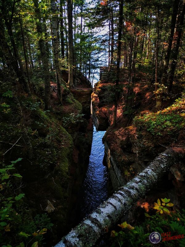 Camino Lago Superior punta Winsconsin EEUU